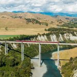 ニュージーランドの鉄道風景