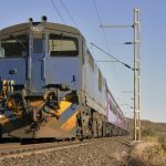 南アフリカの鉄道風景