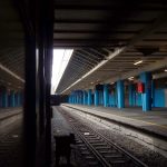 ケープタウン中央駅のプラットフォーム