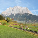 オーストリアの鉄道風景