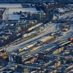 オーストリアの鉄道風景