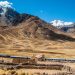 ペルーの鉄道風景